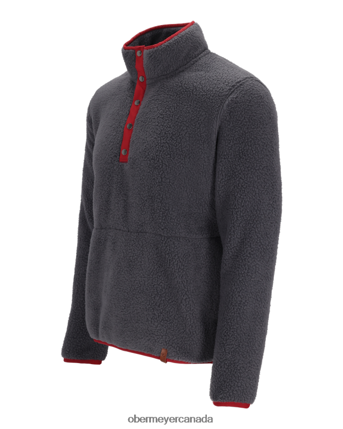 Obermeyer Men M Boulder Fleece PT4J459 Clothing Basalt
