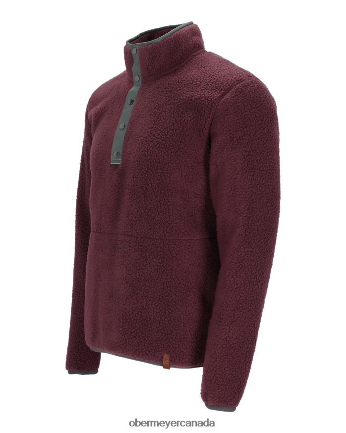 Obermeyer Men M Boulder Fleece PT4J460 Clothing Huckleberry