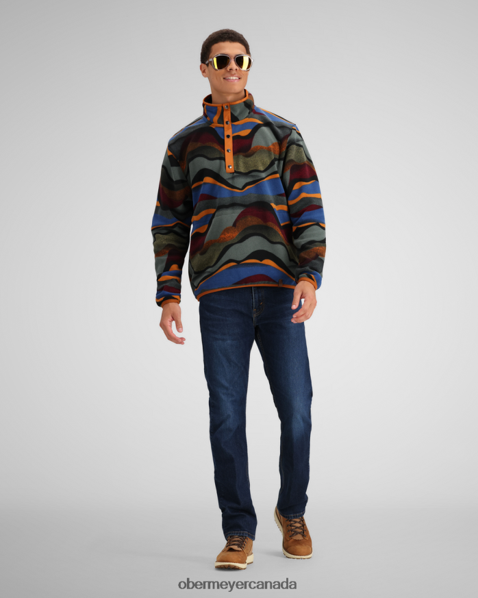 Obermeyer Men M Boulder Fleece PT4J462 Clothing Rolling Hills