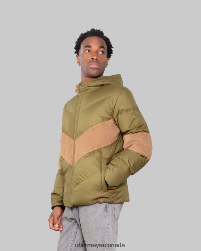 Obermeyer Men Breton Down Jacket PT4J488 Clothing Tundra