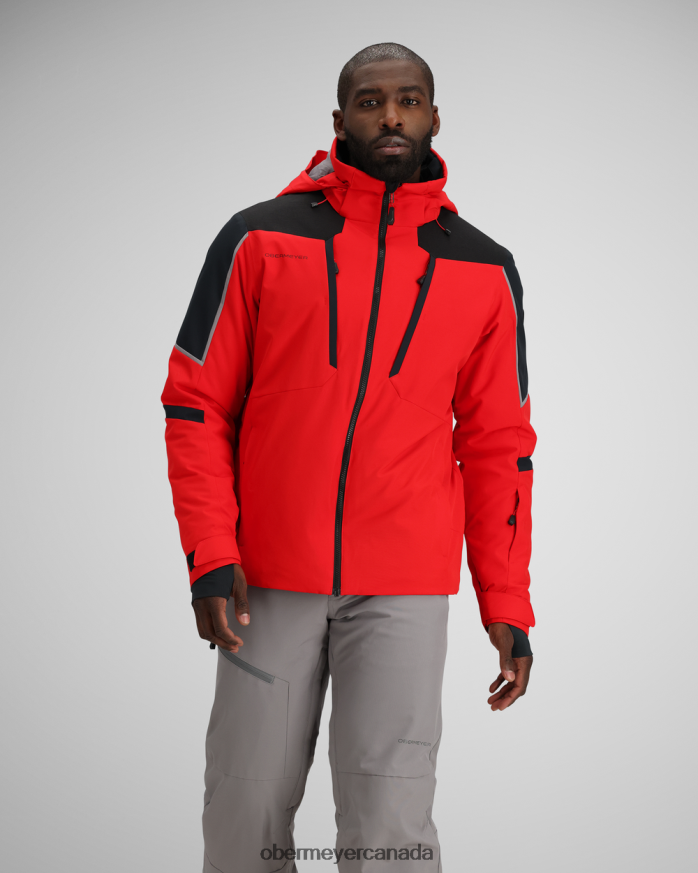 Obermeyer Men Foundation Jacket PT4J317 Clothing Brakelight