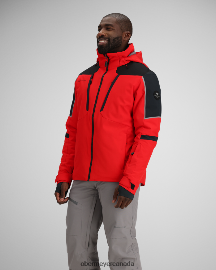 Obermeyer Men Foundation Jacket PT4J317 Clothing Brakelight