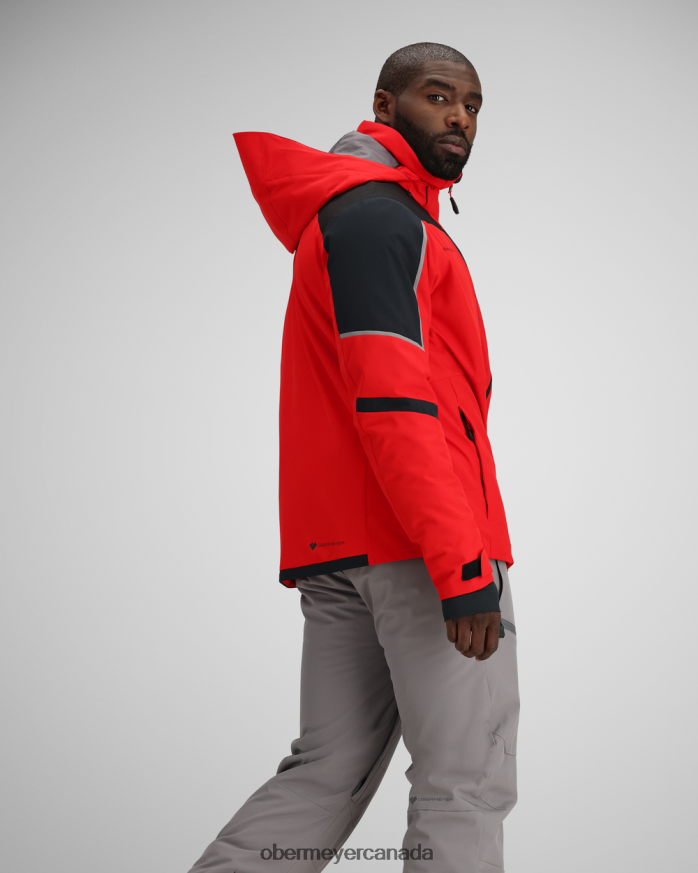 Obermeyer Men Foundation Jacket PT4J317 Clothing Brakelight