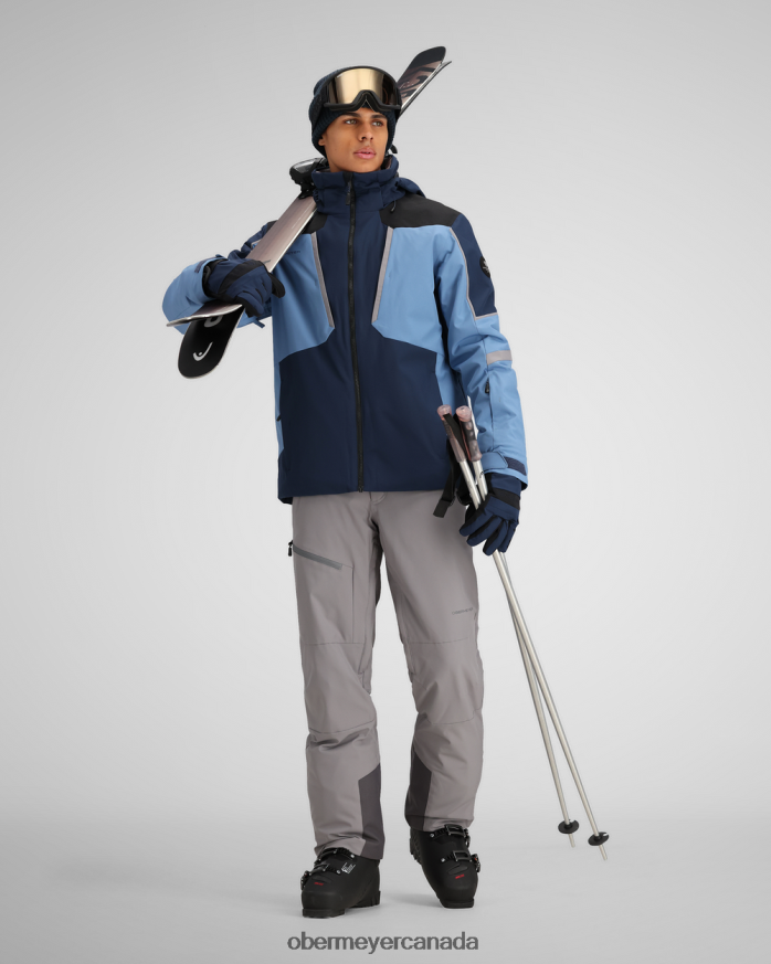 Obermeyer Men Foundation Jacket PT4J321 Clothing Faded Blues