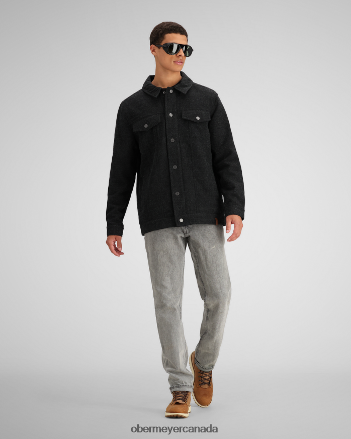 Obermeyer Men Founder Jacket PT4J483 Clothing Black
