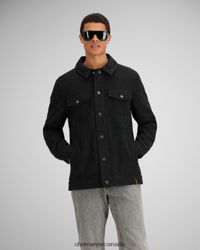 Obermeyer Men Founder Jacket PT4J483 Clothing Black