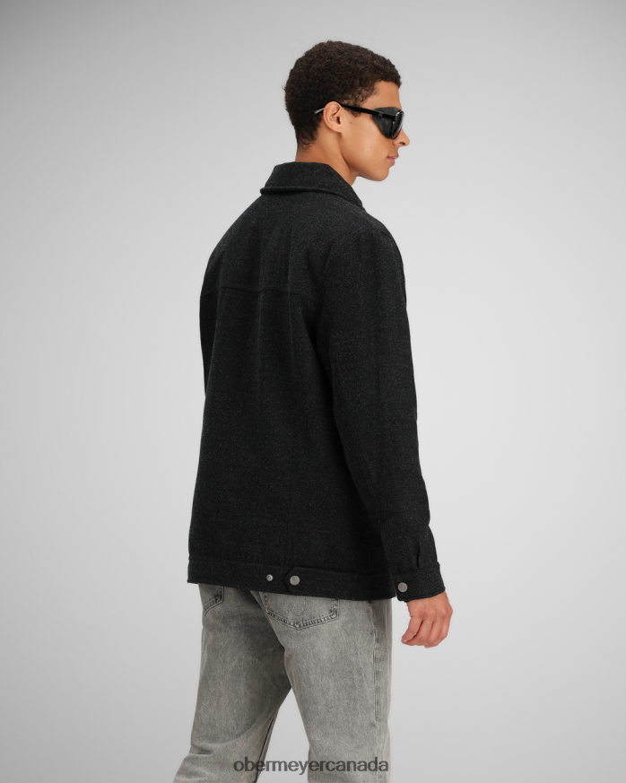 Obermeyer Men Founder Jacket PT4J483 Clothing Black