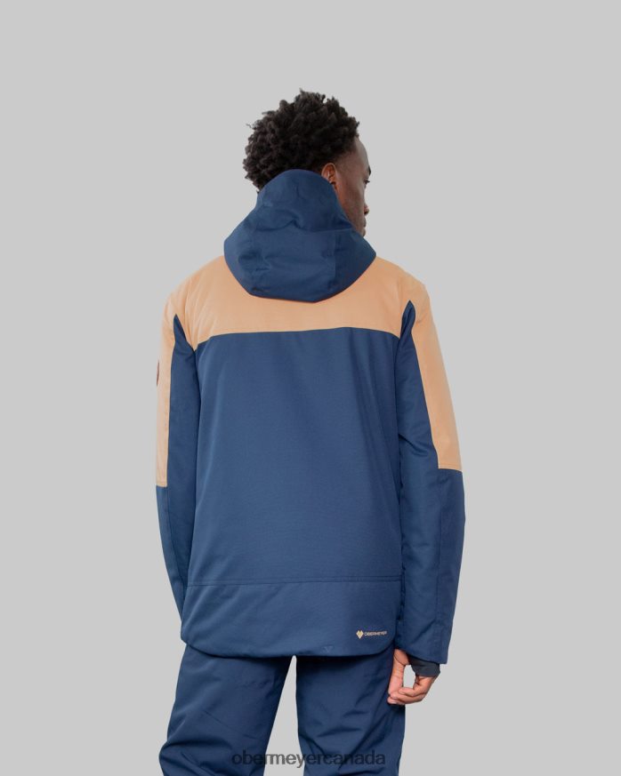 Obermeyer Men Grommet Jacket PT4J431 Clothing Dune