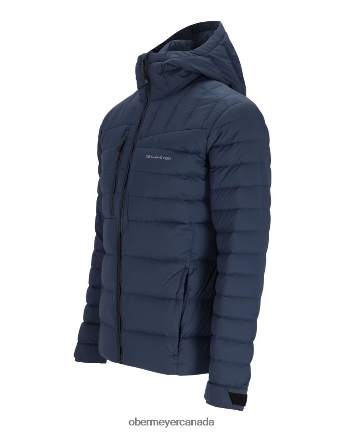 Obermeyer Men Klaus Down Hoody PT4J435 Clothing Admiral