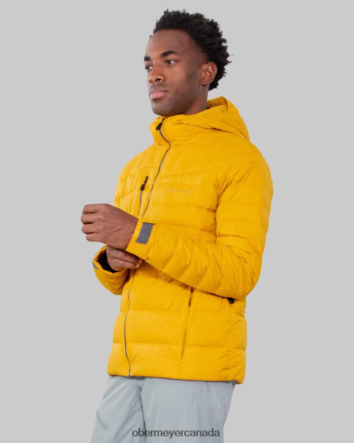 Obermeyer Men Klaus Down Hoody PT4J437 Clothing Golden Hour