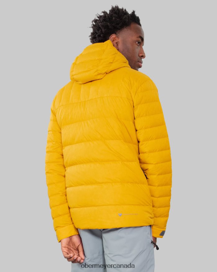 Obermeyer Men Klaus Down Hoody PT4J437 Clothing Golden Hour