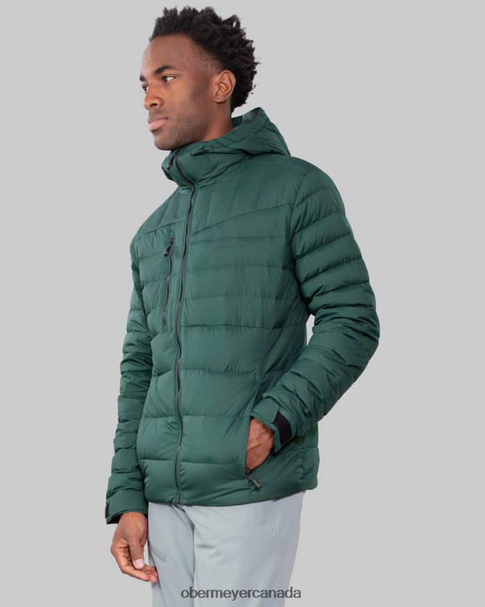 Obermeyer Men Klaus Down Hoody PT4J439 Clothing Night Ops