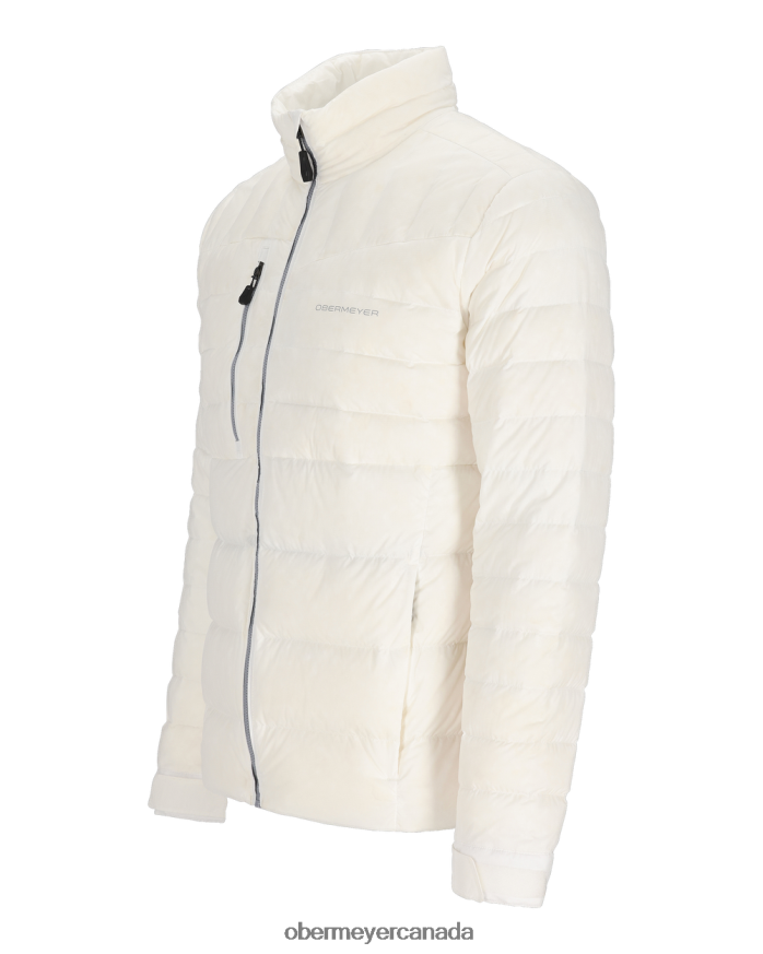 Obermeyer Men Klaus Down Jacket PT4J351 Clothing White