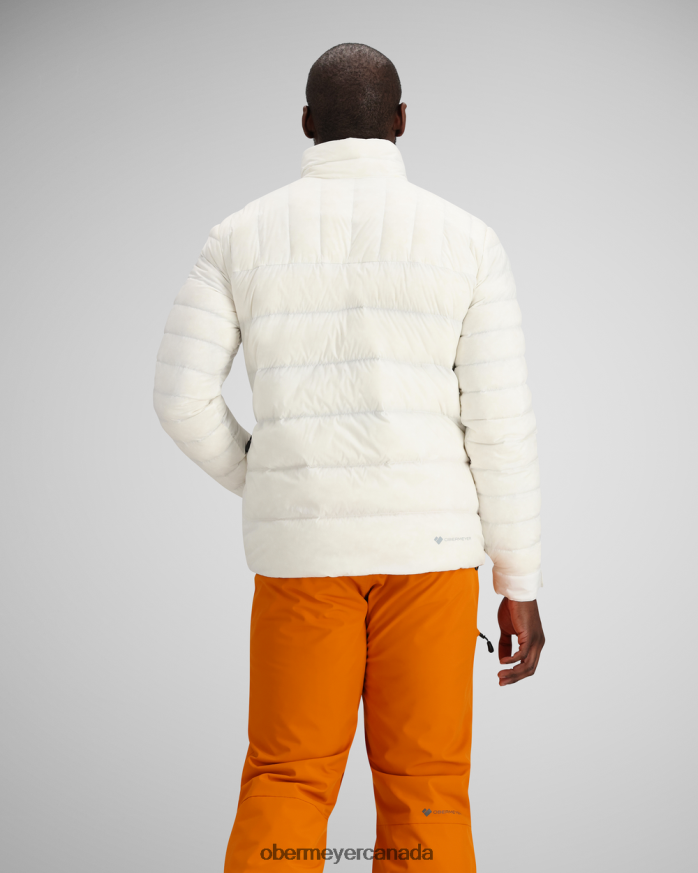 Obermeyer Men Klaus Down Jacket PT4J351 Clothing White