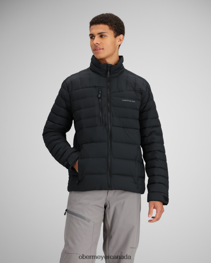 Obermeyer Men Klaus Down Jacket PT4J353 Clothing Black