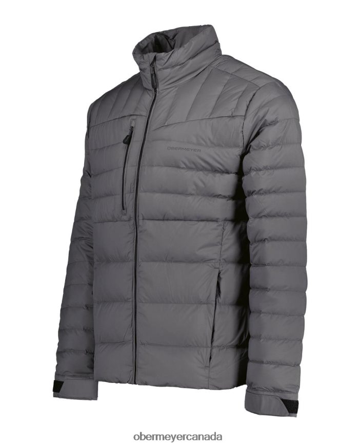 Obermeyer Men Klaus Down Jacket PT4J356 Clothing Coal