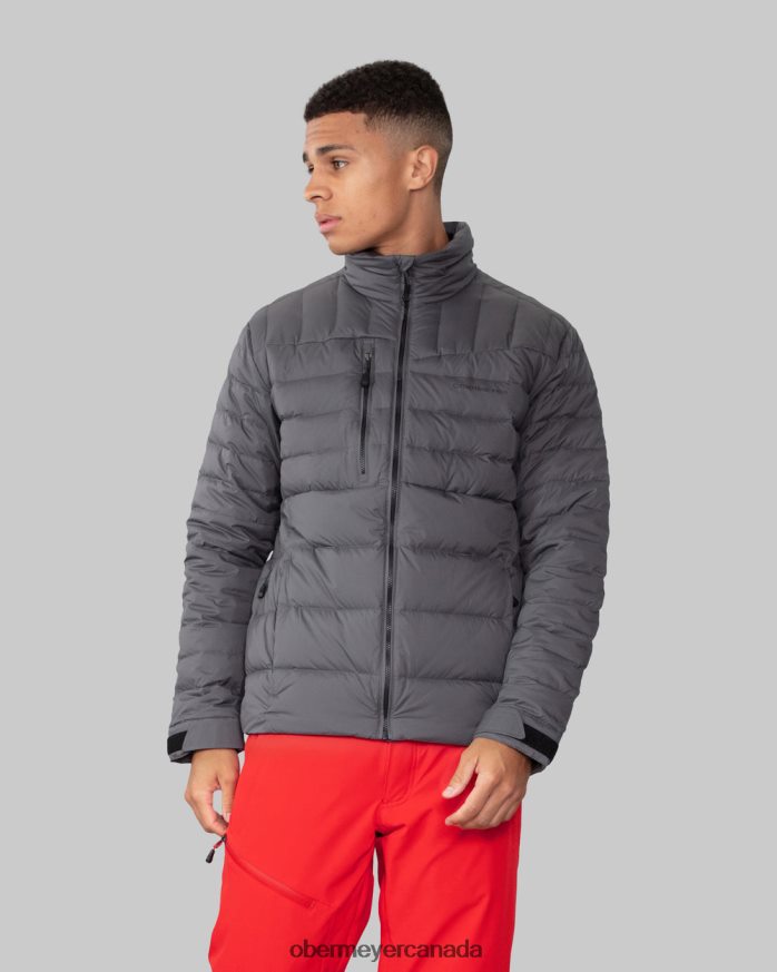 Obermeyer Men Klaus Down Jacket PT4J356 Clothing Coal