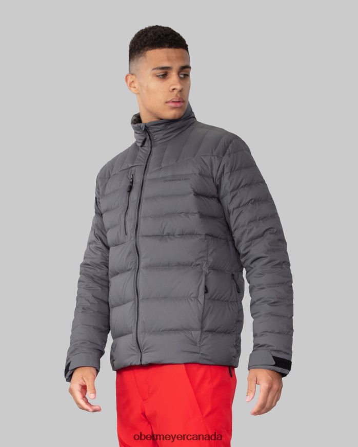 Obermeyer Men Klaus Down Jacket PT4J356 Clothing Coal