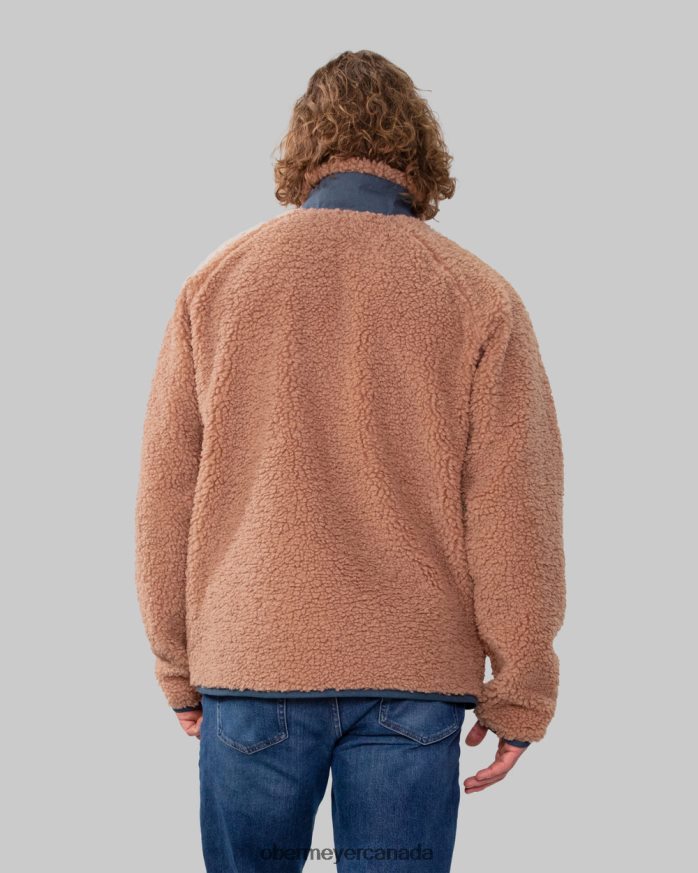 Obermeyer Men Landry Sherpa Jacket PT4J500 Clothing Saddle