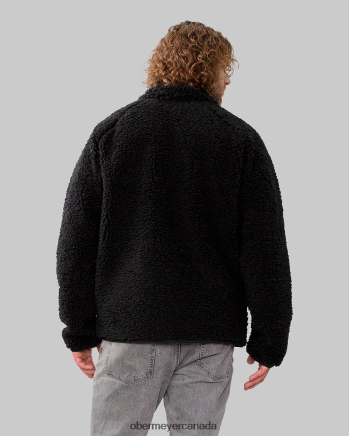 Obermeyer Men Landry Sherpa Jacket PT4J501 Clothing Black