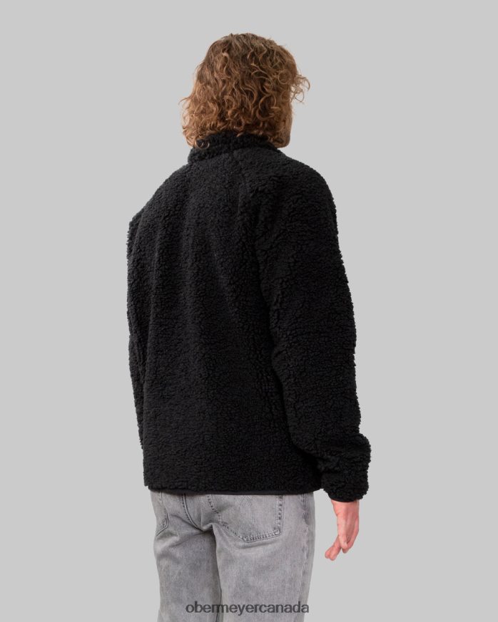 Obermeyer Men Landry Sherpa Jacket PT4J501 Clothing Black