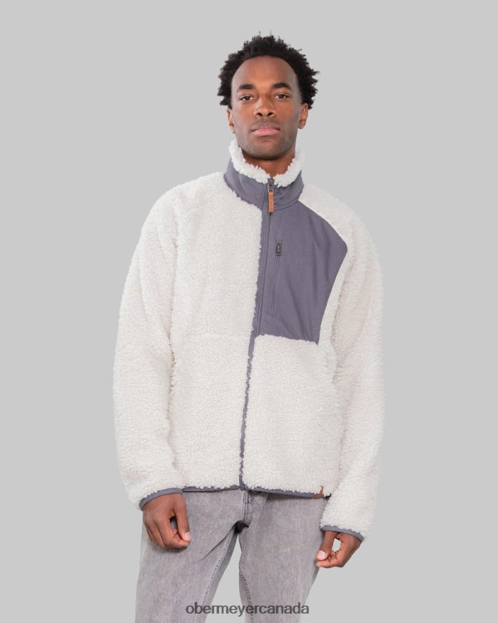 Obermeyer Men Landry Sherpa Jacket PT4J502 Clothing Quartz