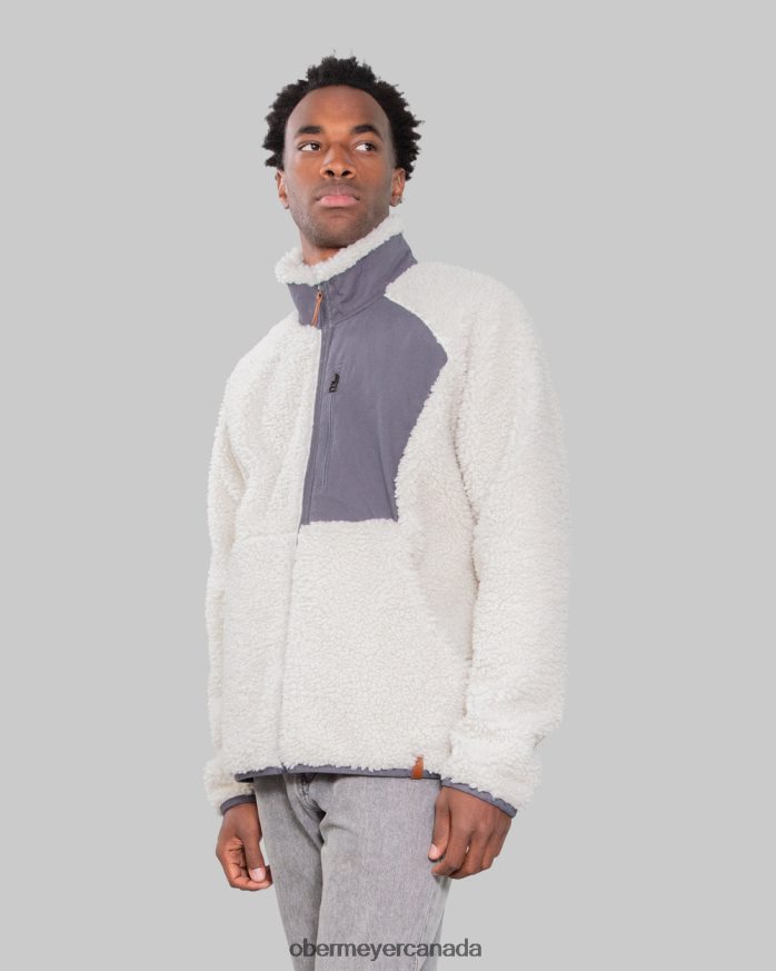 Obermeyer Men Landry Sherpa Jacket PT4J502 Clothing Quartz