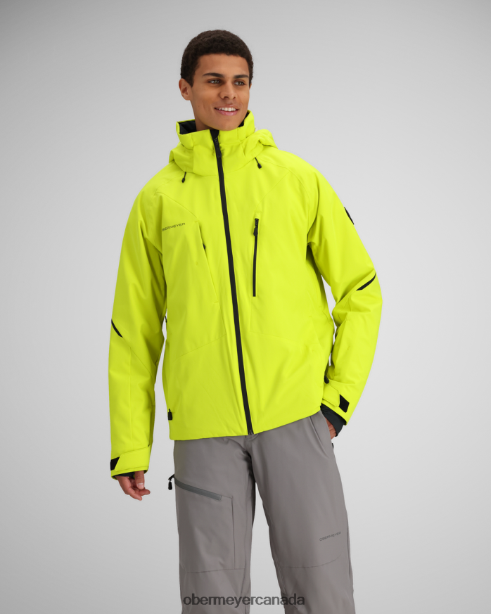 Obermeyer Men Raze Jacket PT4J336 Clothing Spark