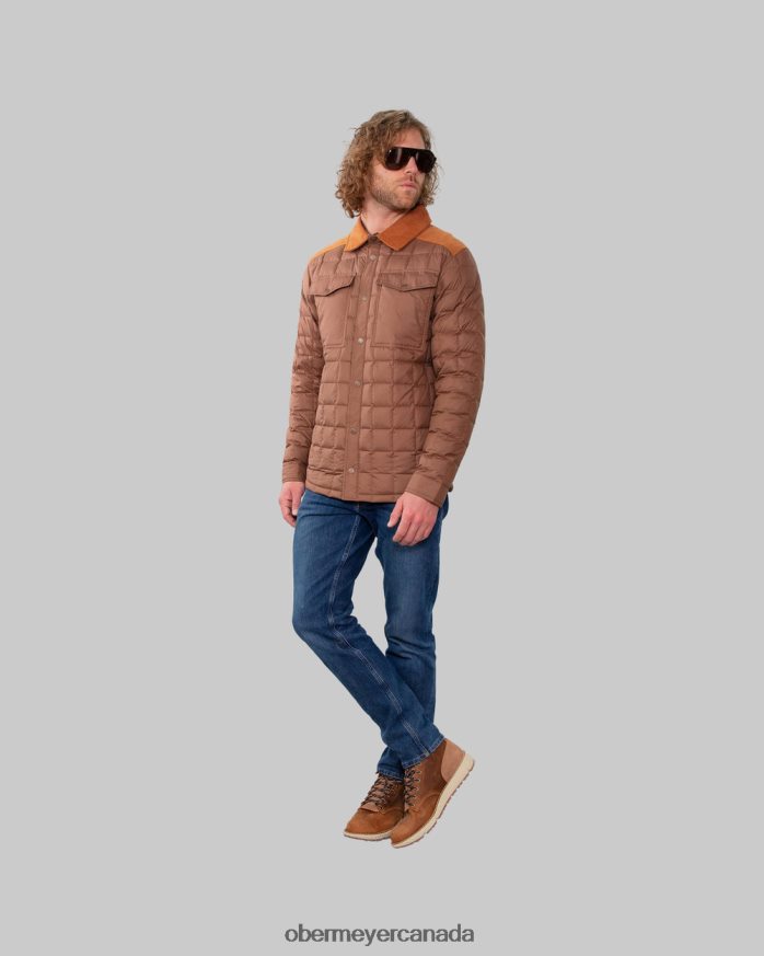 Obermeyer Men Wilder Down Shirt PT4J373 Clothing Folklore