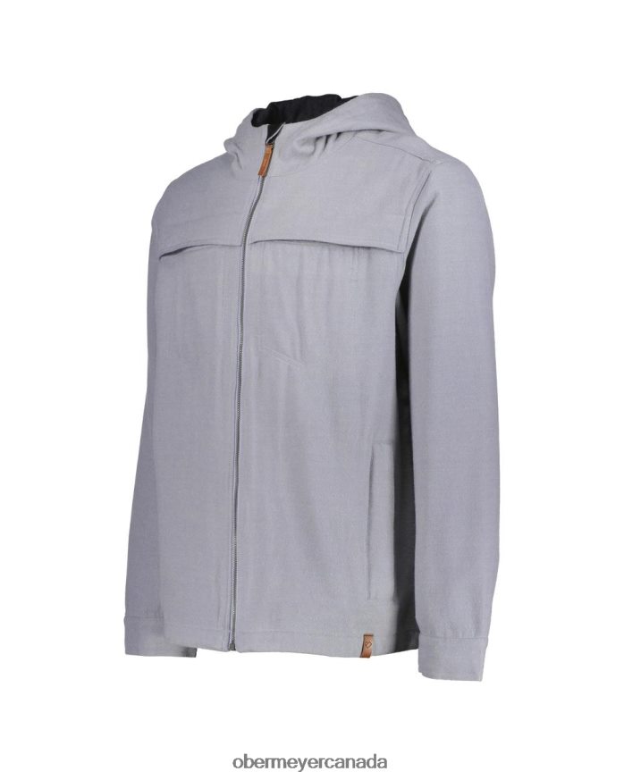 Obermeyer Men Wyatt Wooly Jacket PT4J498 Clothing Shale