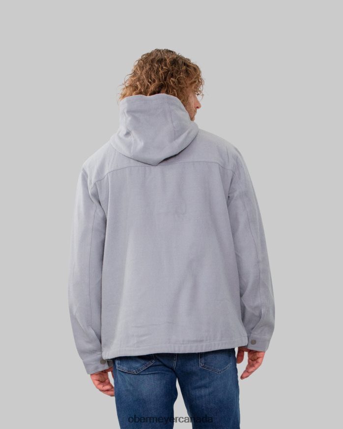 Obermeyer Men Wyatt Wooly Jacket PT4J498 Clothing Shale