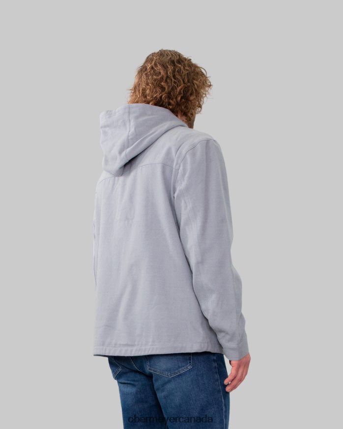 Obermeyer Men Wyatt Wooly Jacket PT4J498 Clothing Shale