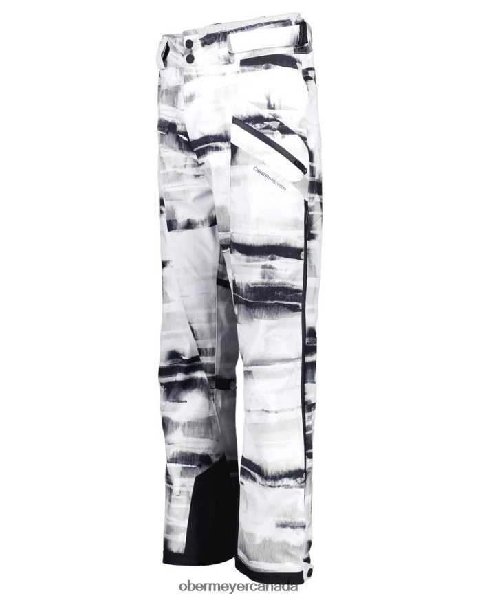 Obermeyer Men Foraker Shell Pant PT4J422 Clothing White-Out