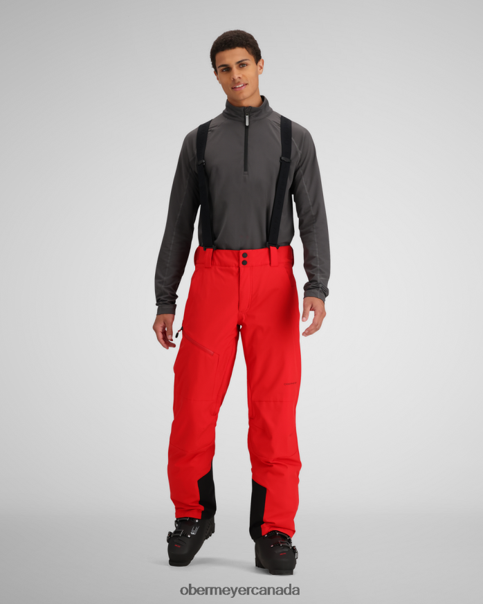 Obermeyer Men Force Suspender Pant PT4J324 Clothing Brakelight