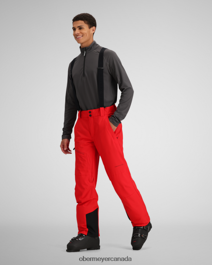 Obermeyer Men Force Suspender Pant PT4J324 Clothing Brakelight