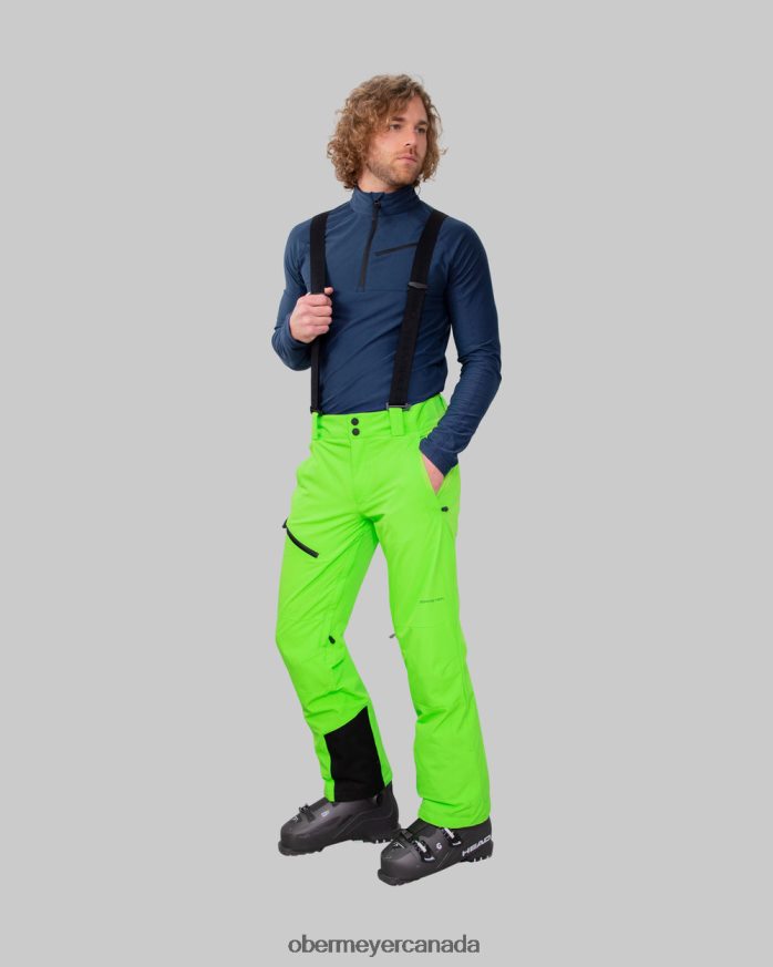Obermeyer Men Force Suspender Pant PT4J330 Clothing Wasabi