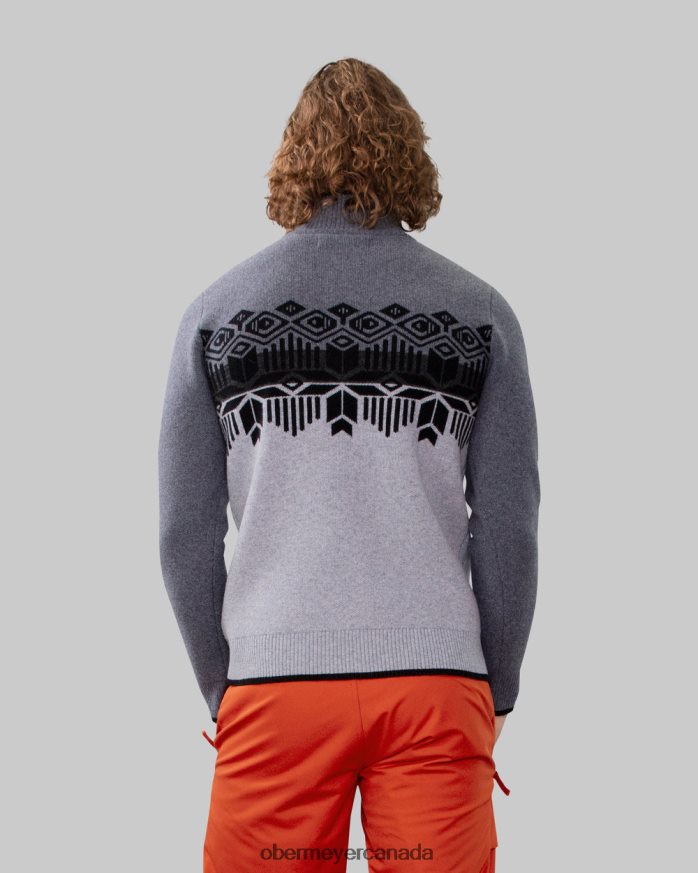 Obermeyer Men Brady 1/2 Zip Sweater PT4J463 Clothing Knightly