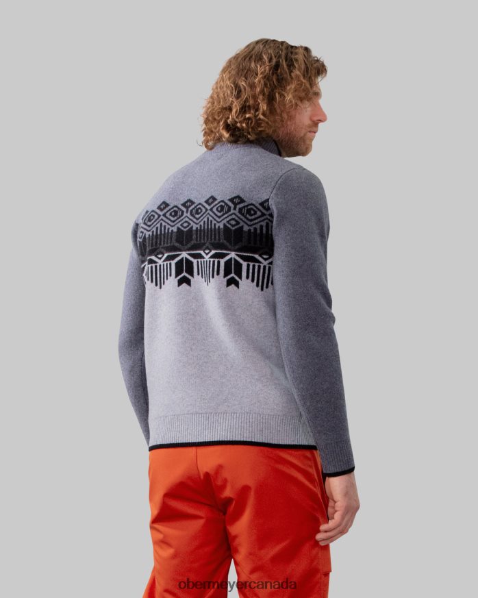 Obermeyer Men Brady 1/2 Zip Sweater PT4J463 Clothing Knightly