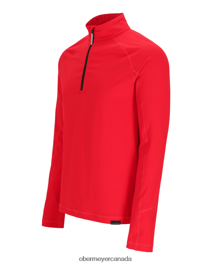 Obermeyer Men Flex 1/4 Zip PT4J378 Clothing Brakelight