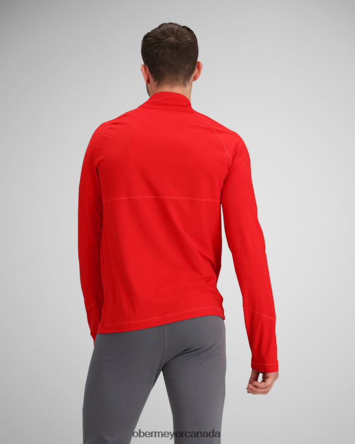 Obermeyer Men Flex 1/4 Zip PT4J378 Clothing Brakelight