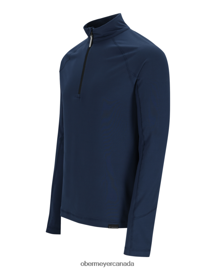 Obermeyer Men Flex 1/4 Zip PT4J379 Clothing Admiral