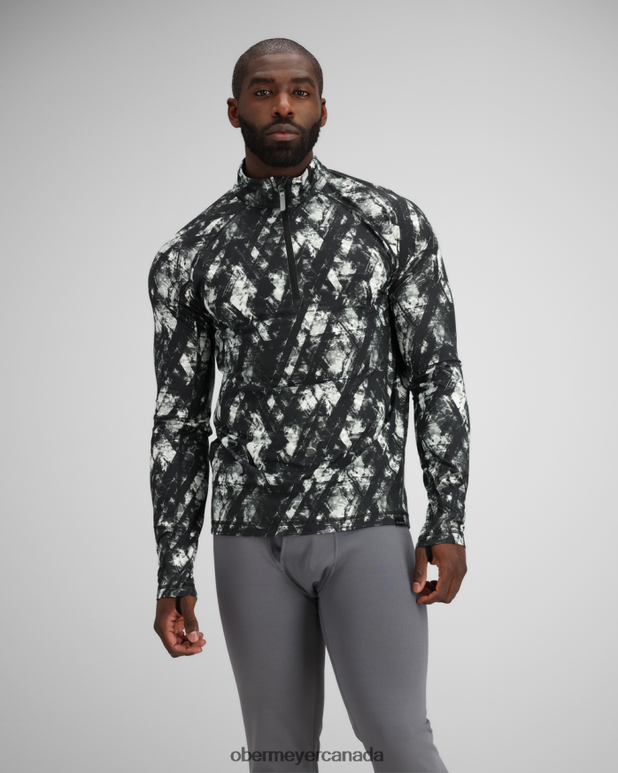 Obermeyer Men Flex 1/4 Zip PT4J381 Clothing Descent