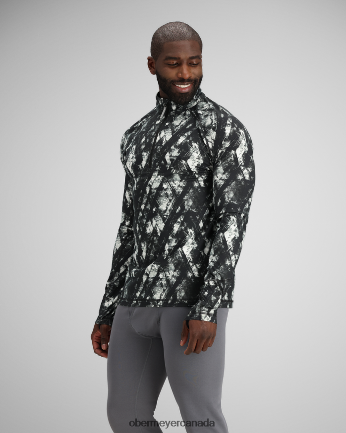 Obermeyer Men Flex 1/4 Zip PT4J381 Clothing Descent
