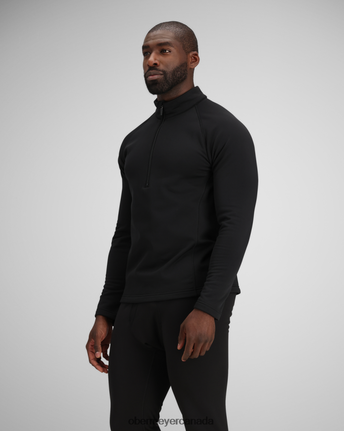 Obermeyer Men UltraGear 1/4 Zip PT4J474 Clothing Black