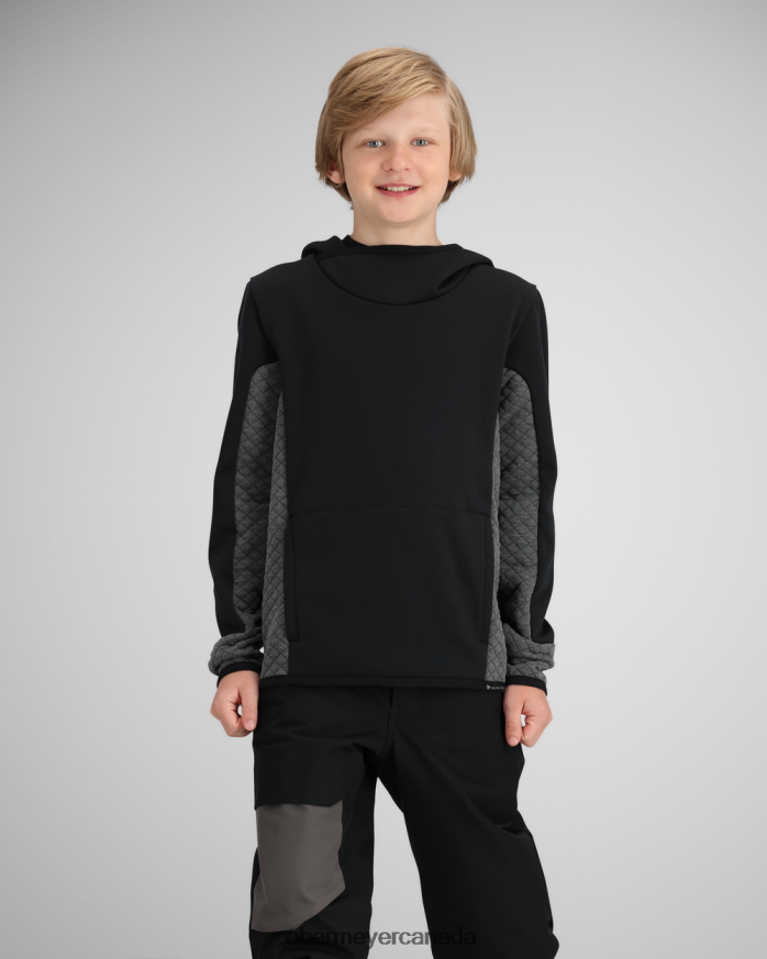 Obermeyer Teen Asher Flc Hoodie PT4J668 Clothing Black