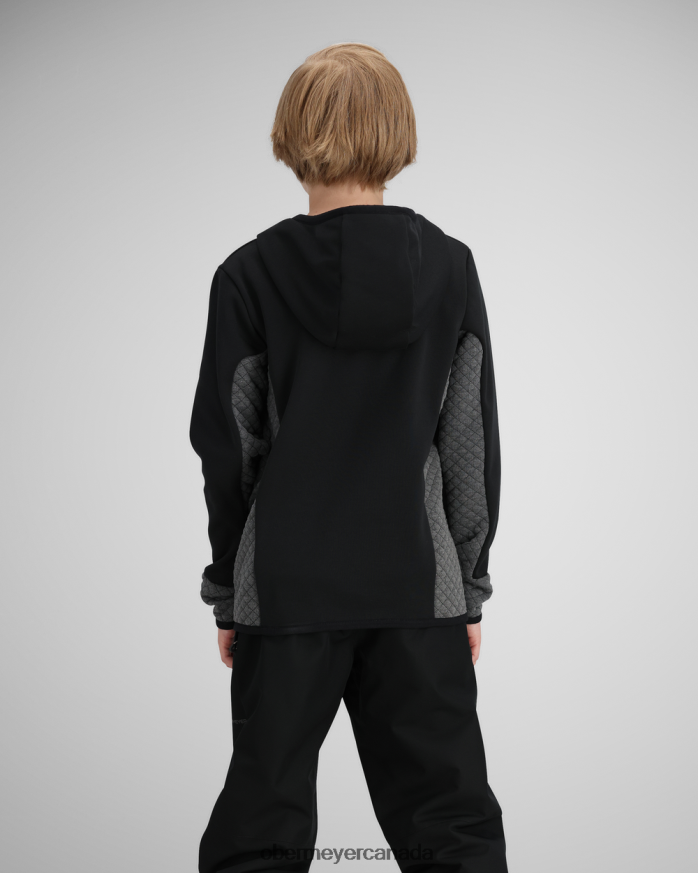 Obermeyer Teen Asher Flc Hoodie PT4J668 Clothing Black