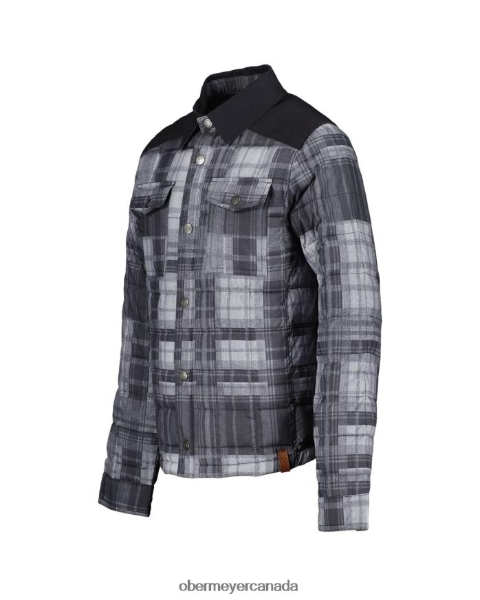 Obermeyer Teen Boys Wilder Puffy Shirt PT4J697 Clothing Woodsman Plaid