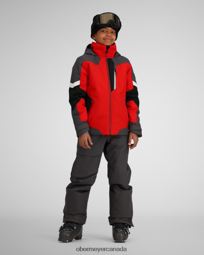 Obermeyer Teen Fleet Jacket PT4J562 Clothing Brakelight