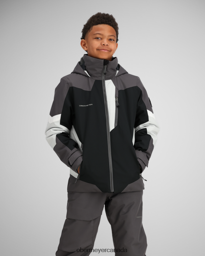 Obermeyer Teen Fleet Jacket PT4J564 Clothing Black