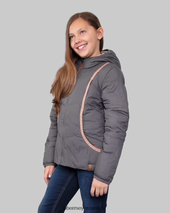 Obermeyer Teen Jackie Puffy Jacket PT4J699 Clothing Coal